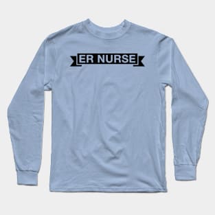 ER Nurse Retro Long Sleeve T-Shirt